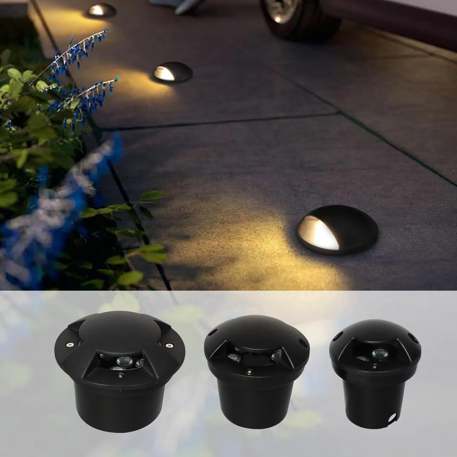 low voltage led landscape well lights